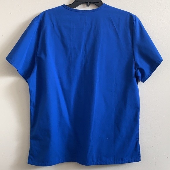 Adar Pro Scrub Women’s Blue Uniform Top Blue Size M - Picture 3 of 7